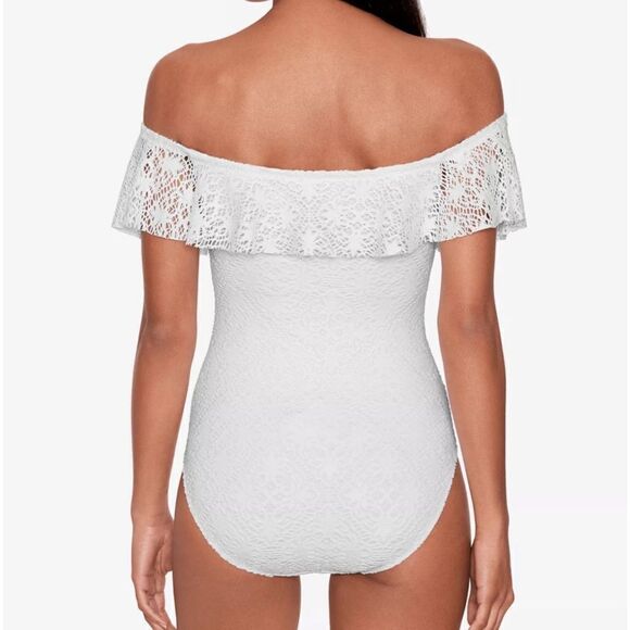 Ralph Lauren Crocheted Swimsuit - Picture 2 of 8